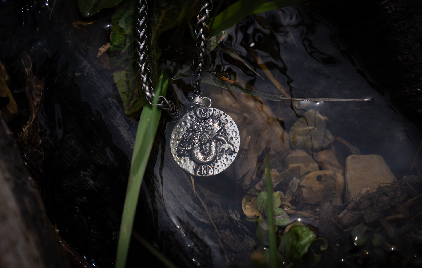 Sea Gryphon Medallion