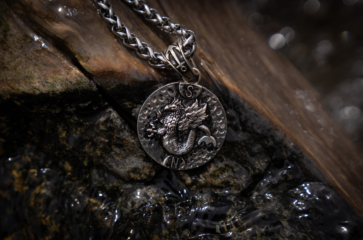 Sea Gryphon Medallion