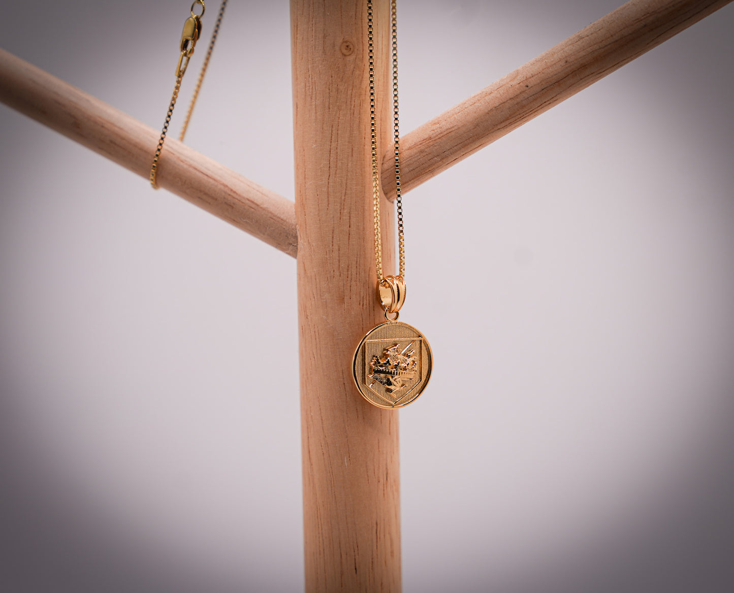 The Duke's Signet Pendant - Gold-Filled