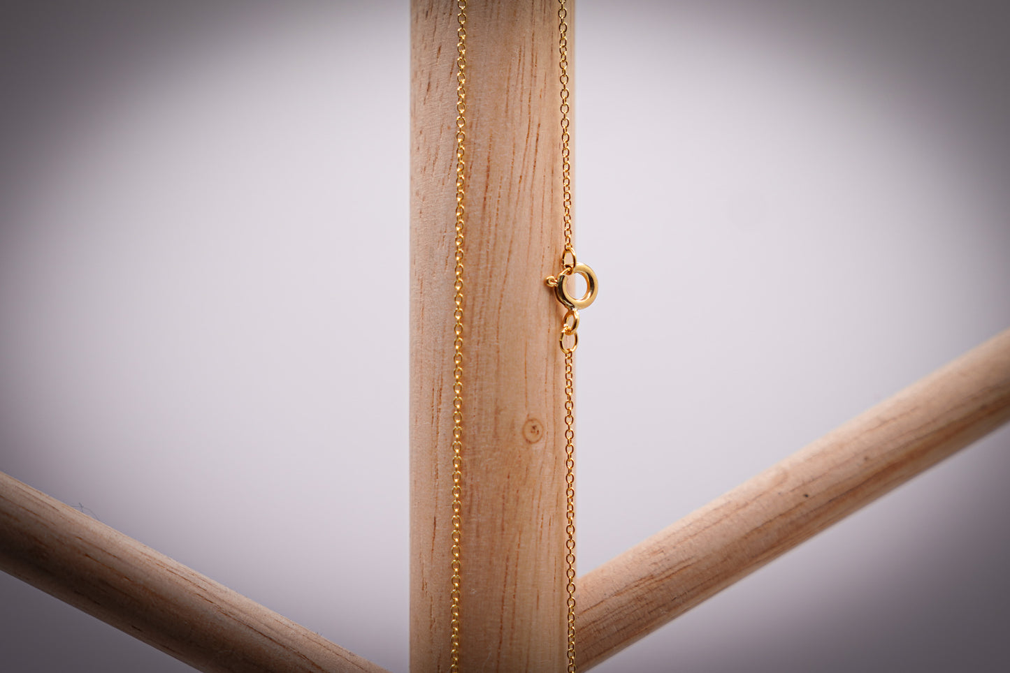 14/20 Yellow Gold-Filled 1.1mm Oval Cable Chain
